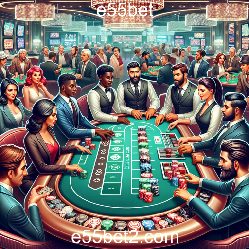A Revolução dos Jogos Ao Vivo no e55bet